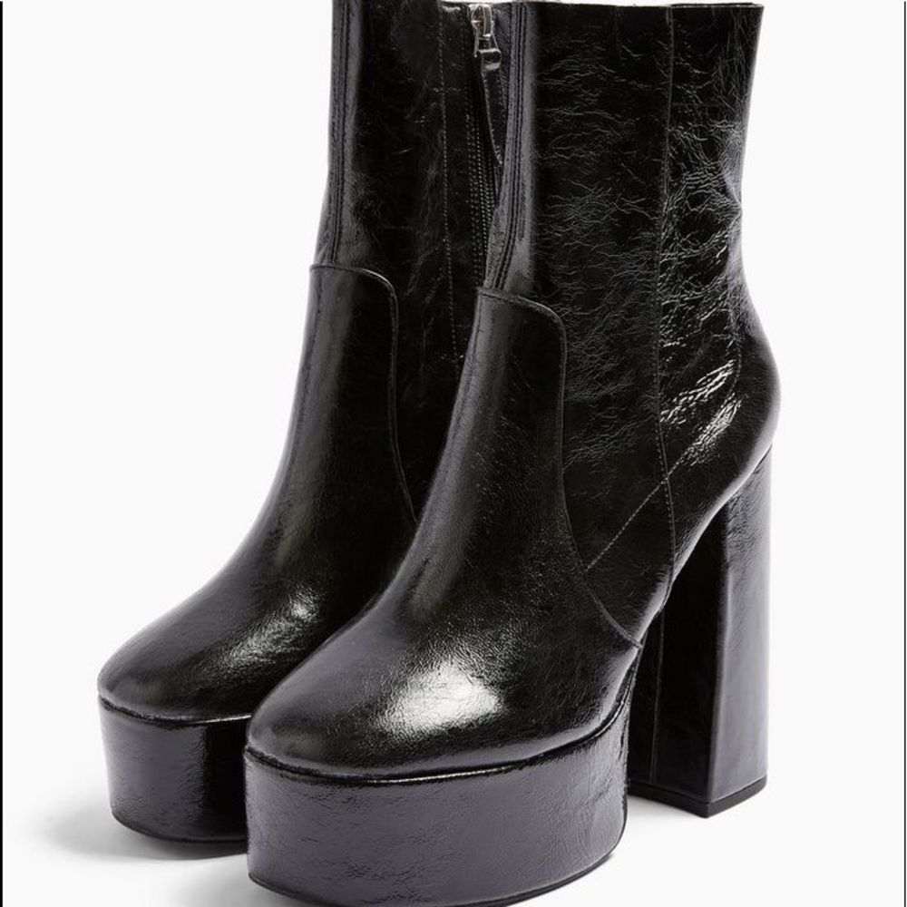 ISO!!!! Topshop electric platform boots